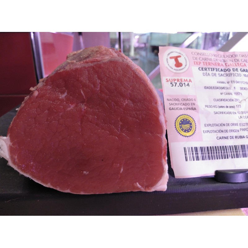 Redondo, Blanquita, Ternera Gallega Suprema, D.O.P.