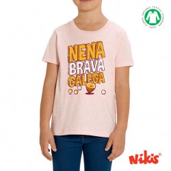 Camiseta Nena Brava Galega