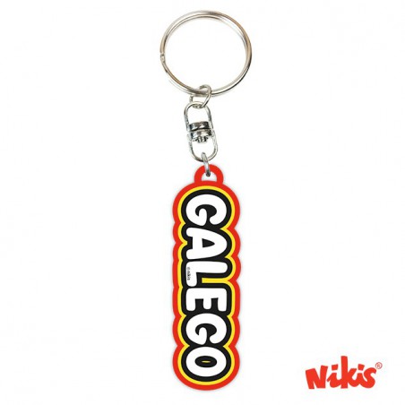 Chaveiro goma galego