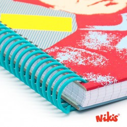 Caderno espiral Rosalia Pop