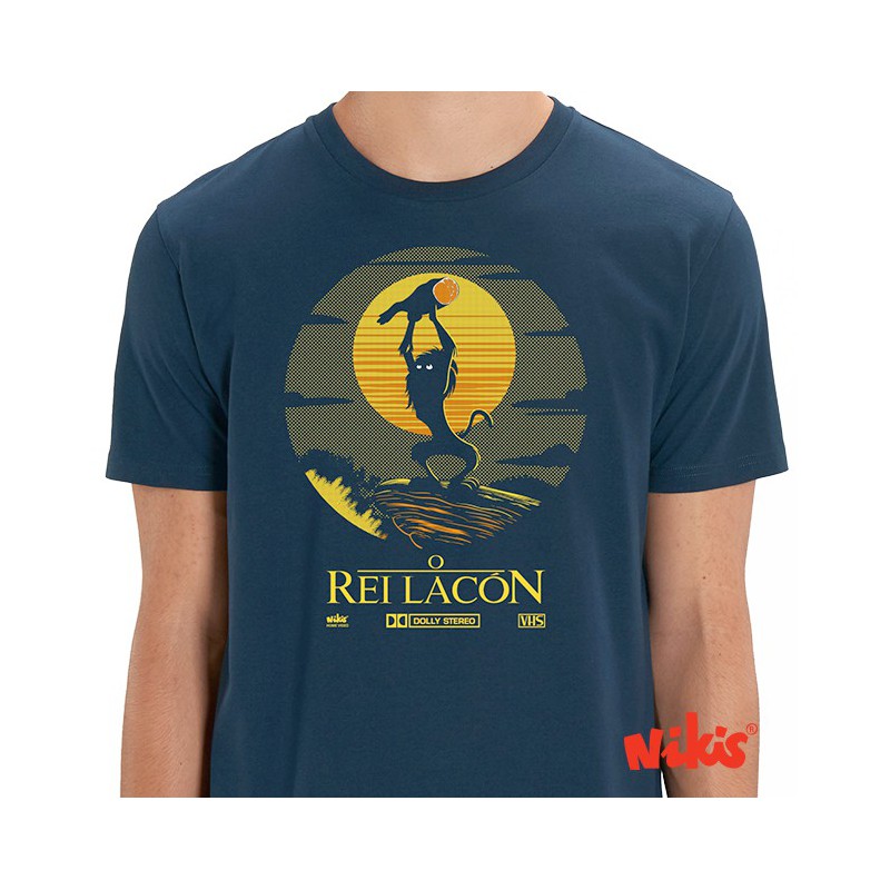 Camiseta unisex 'O Rei Lacón'