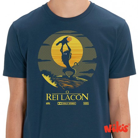 Camiseta unisex 'O Rei Lacón'