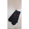 Guantes Piel Azul Señora