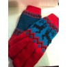 Guantes Punto Rojo y Azul