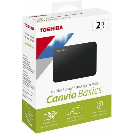 Toshiba Canvio Basics 2.5&quot; 2TB USB 3.0
