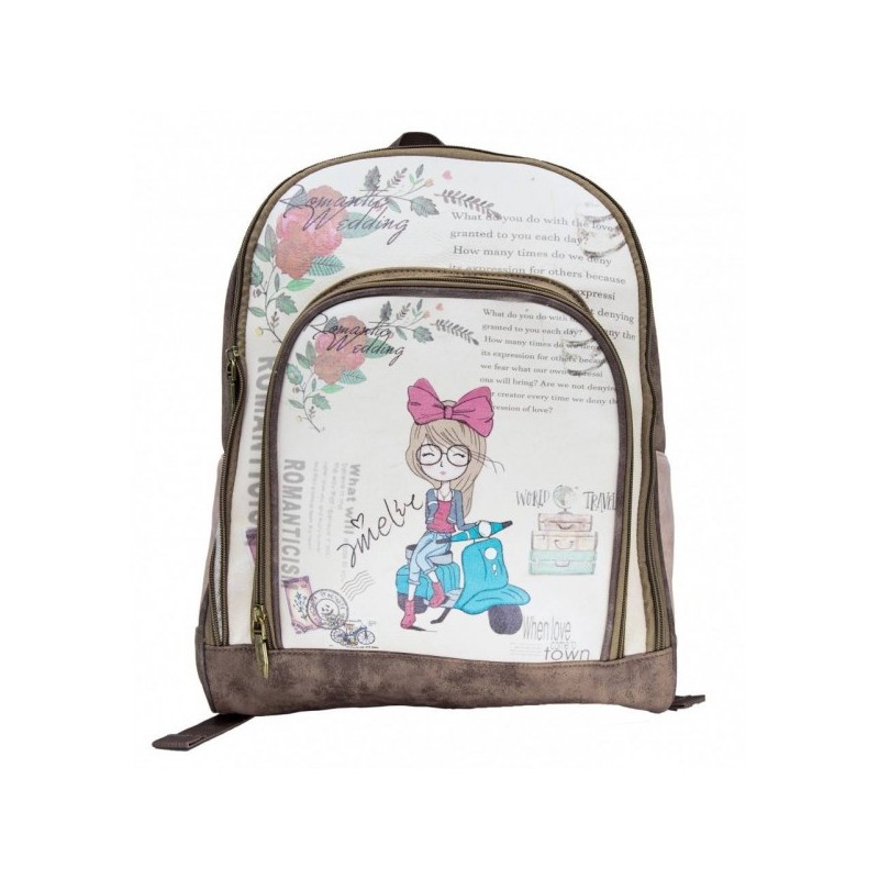 Mochila multiusos Amelie World Travel