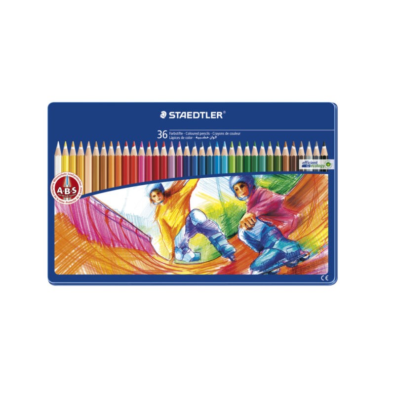 36 Staedtler Noris Club 145 Spm36 Lápices de colores