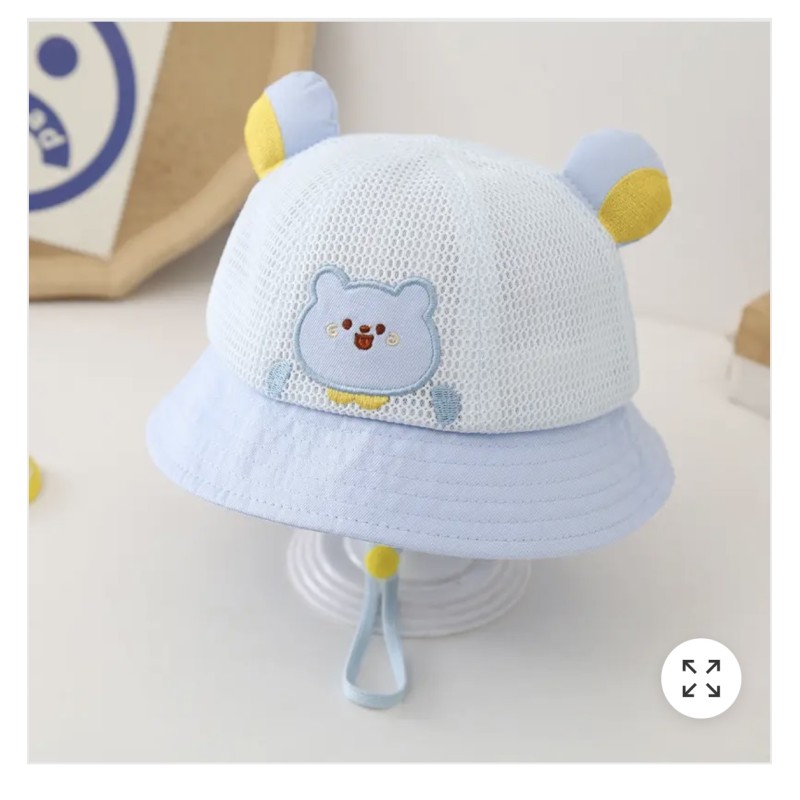 sombrero niño con osito