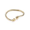 Brazalete dorado Uno de 50 corazón PUL2146ORO