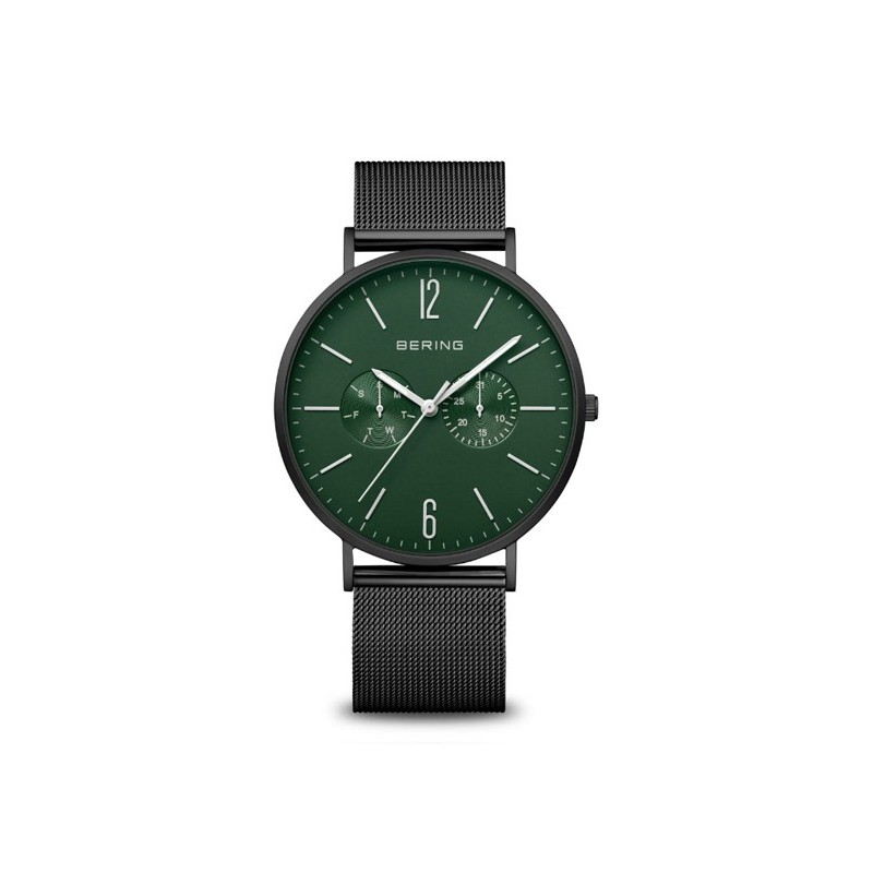 Reloj Bering negro verde 14240-128