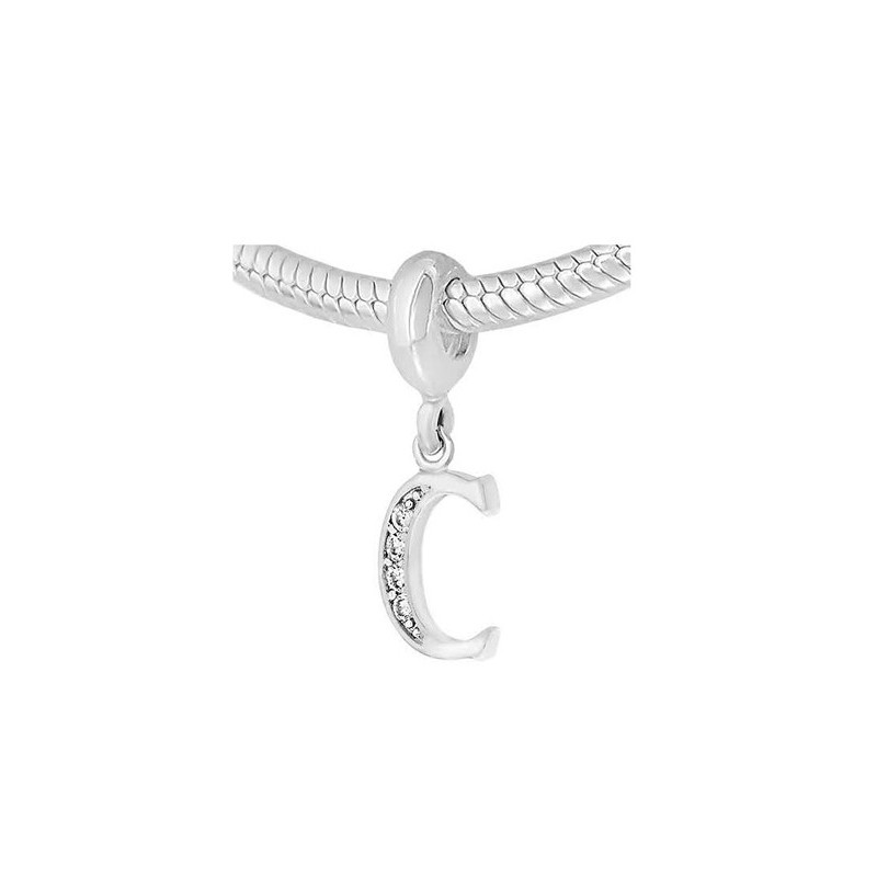 Charm Niagarra colgante letra C