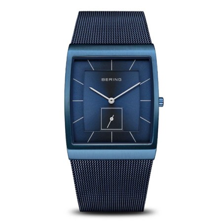 Reloj Bering azul cuadrado 16033-397