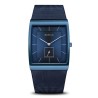 Reloj Bering azul cuadrado 16033-397