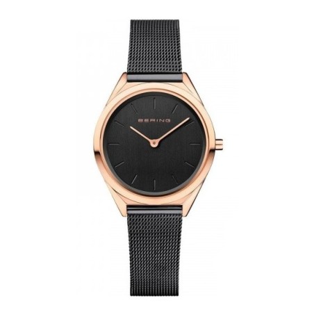 Reloj Bering mujer ultra slim negro 17031-166