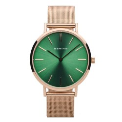 Reloj Bering mujer rosado verde 14134-368