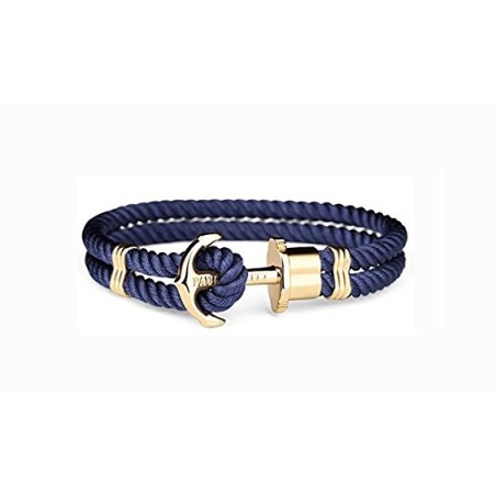 Pulsera ancla Paul Hewitt azul