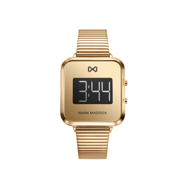 Reloj Mark Maddox dorado digital MM0119-90