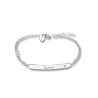 Pulsera T-Adoro Love circonita