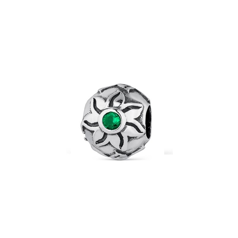 Charm Promojoya flor verde