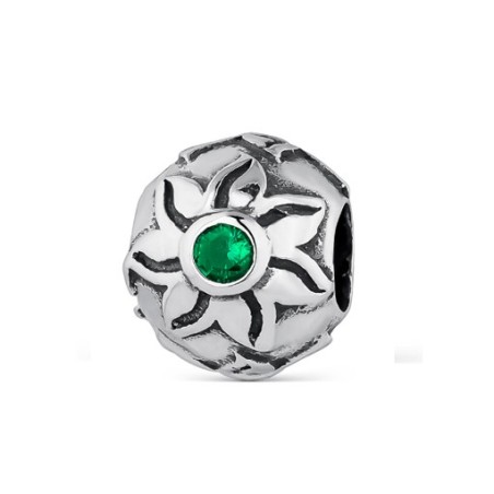 Charm Promojoya flor verde