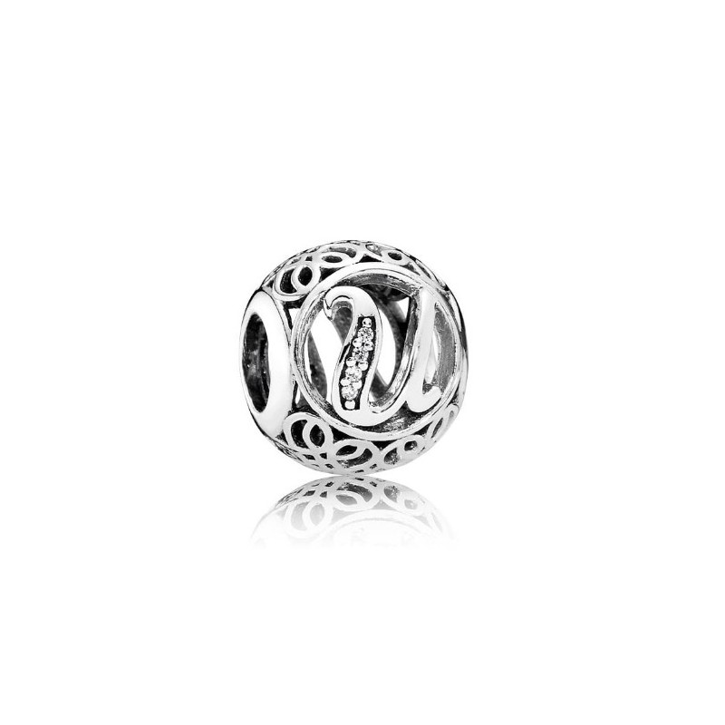 Charm Pandora letra U 791865CZ