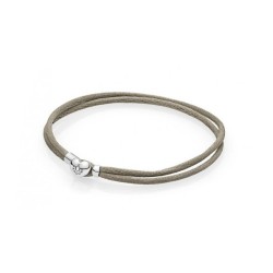 Pulsera moments Pandora beige