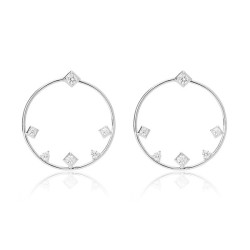 Pendientes aros Noveottouno Stardusta Light