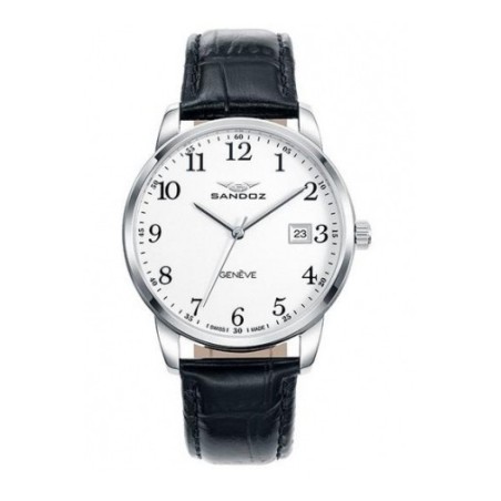 Reloj Sandoz piel hombre 81437-05