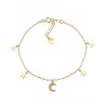 Pulsera dorada Duran Exquse 'Astros' 00510643