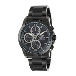 Reloj Marea acero negro