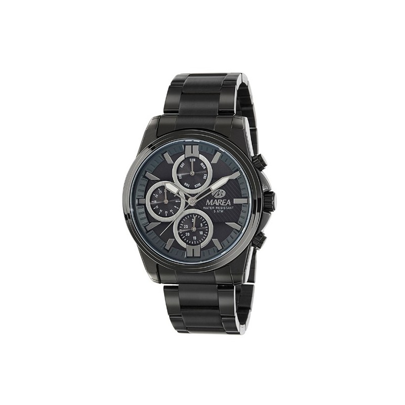 Reloj Marea acero negro