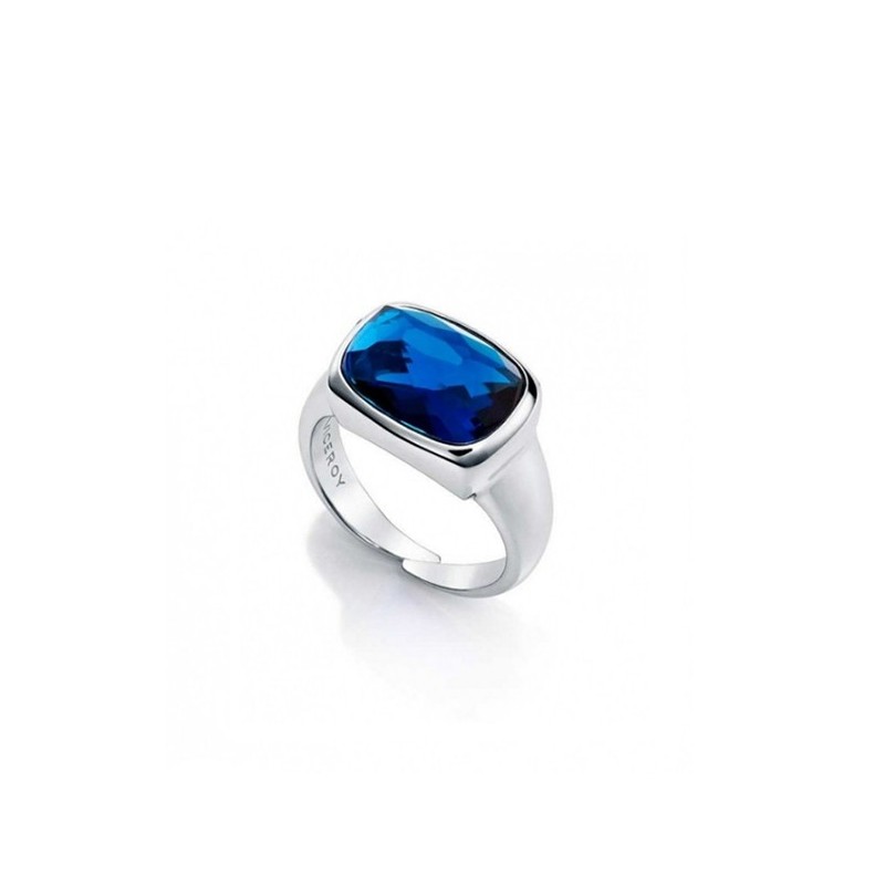 Anillo Viceroy cristal azul