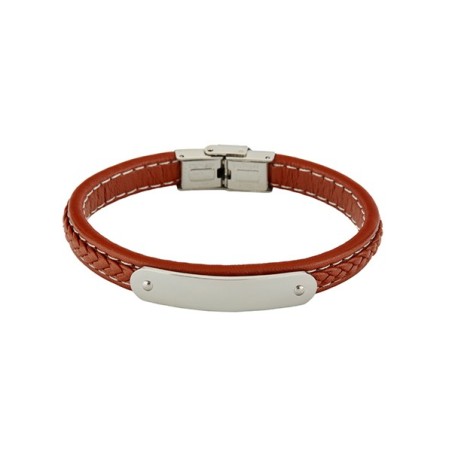 Pulsera Marea hombre marrón