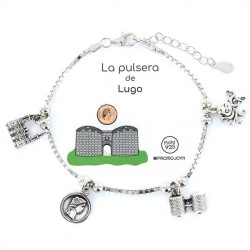 Pulsera de plata Lugo