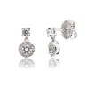 Pendientes Camaleoni plata Botines