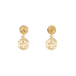 Pendientes Uno de 50 'Double Trouble' PEN0745ORO