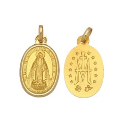 Medalla Oro Virgen de la Milagrosa