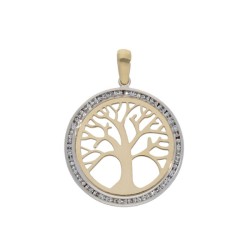 Colgante de Oro Árbol de la Vida