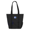 Bolso tote bag oxford b-trendy 10 secciones 34x31x12 negro