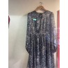 Vestido tonos verdes