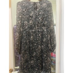 Vestido tonos verdes