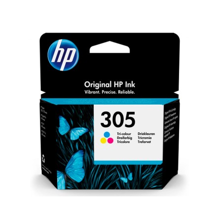 HP 305 Cartucho de Tinta Original Alta Capacidad Tricolor