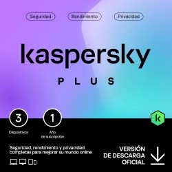 Kaspersky Plus Internet Security 3 Dispositivos Licencia Digital 1 Año