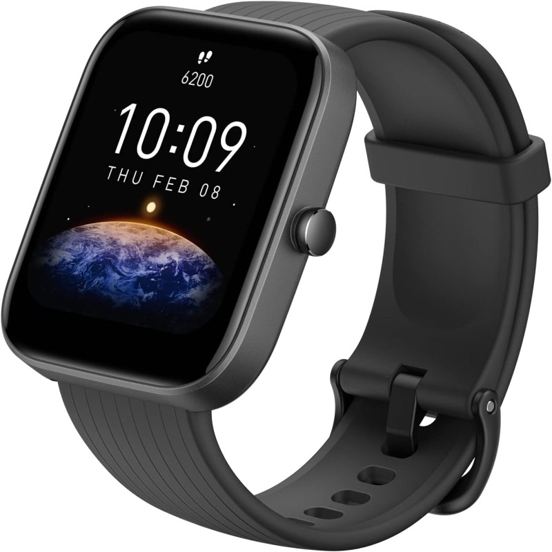 Amazfit Bip 3 Smartwatch Negro