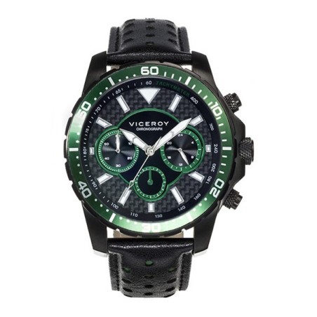 Reloj Vicero cronógrafo verde 40467-67