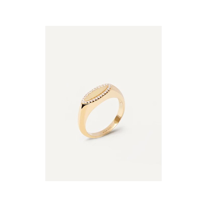 Sortija PDPAOLA 'Sello Lace' AN01-629-12