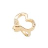 Anillo dorado Uno de 50 'Straight to the Heart' ANI0753ORO