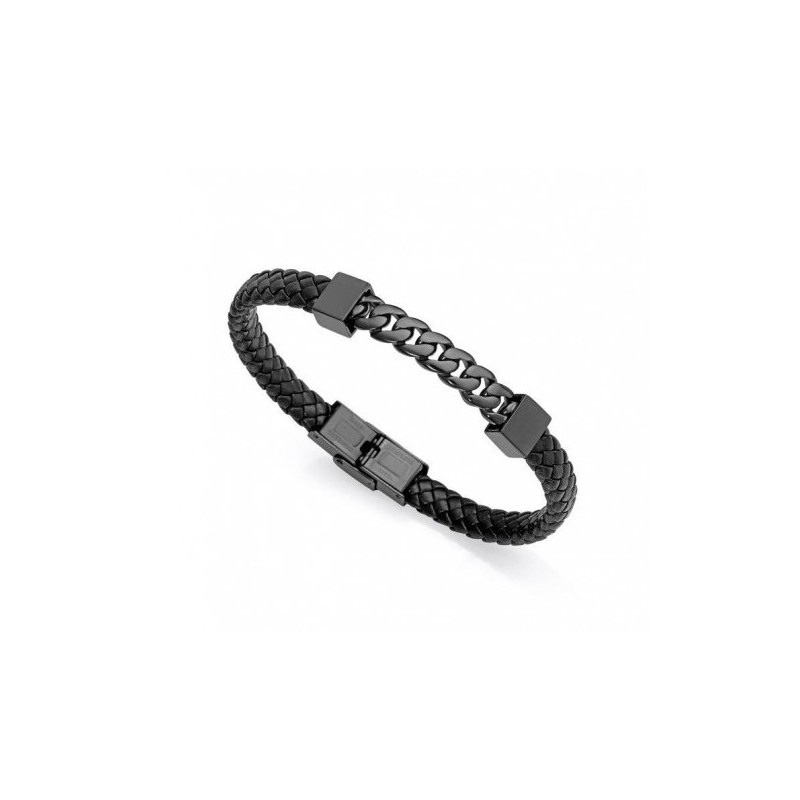 Pulsera negra Viceroy Beat hombre 75325P01010