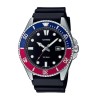 Reloj Casio rojo azul Sumergible 200m MDV-107-1A3VEF