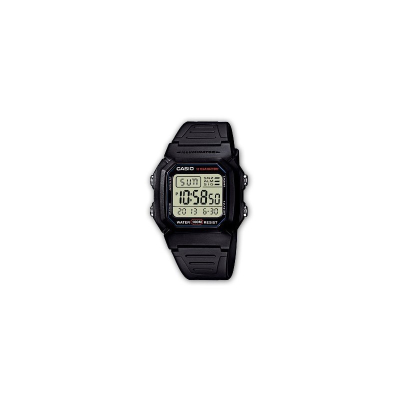 Reloj Casio digital W-800H-1AVES